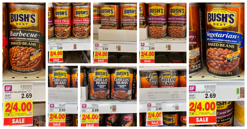 Bush's Baked Beans Kroger Shelf (1)