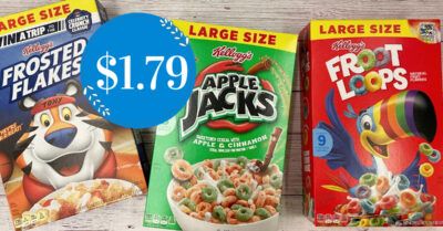 Kellogg's Large Cereals Kroger Krazy