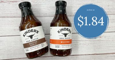 Kinder's BBQ Sauce Kroger Krazy
