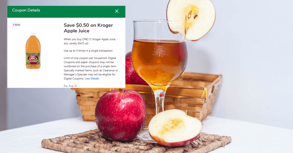 Kroger Apple Juice Kroger Krazy