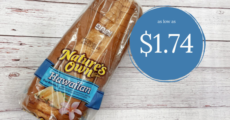 Nature's Own Hawaiian Sliced Bread