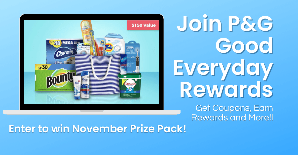 Sign up for P&amp;G Good Everyday Rewards and Save! - Kroger Krazy