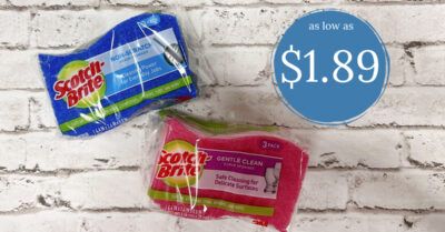 Scotch-Brite Sponges Kroger Shelf (2)