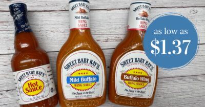 Sweet Baby Ray's Wing & Hot Sauce Kroger Krazy