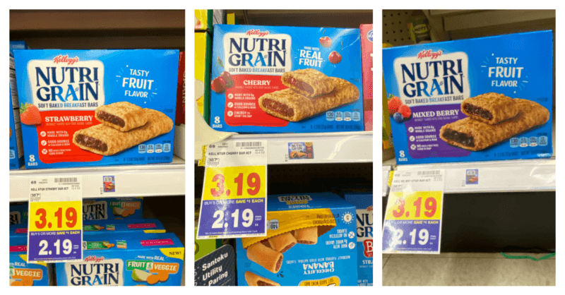 Kellogg's Nutri-Grain Bars for $1.69 at Kroger! - Kroger Krazy
