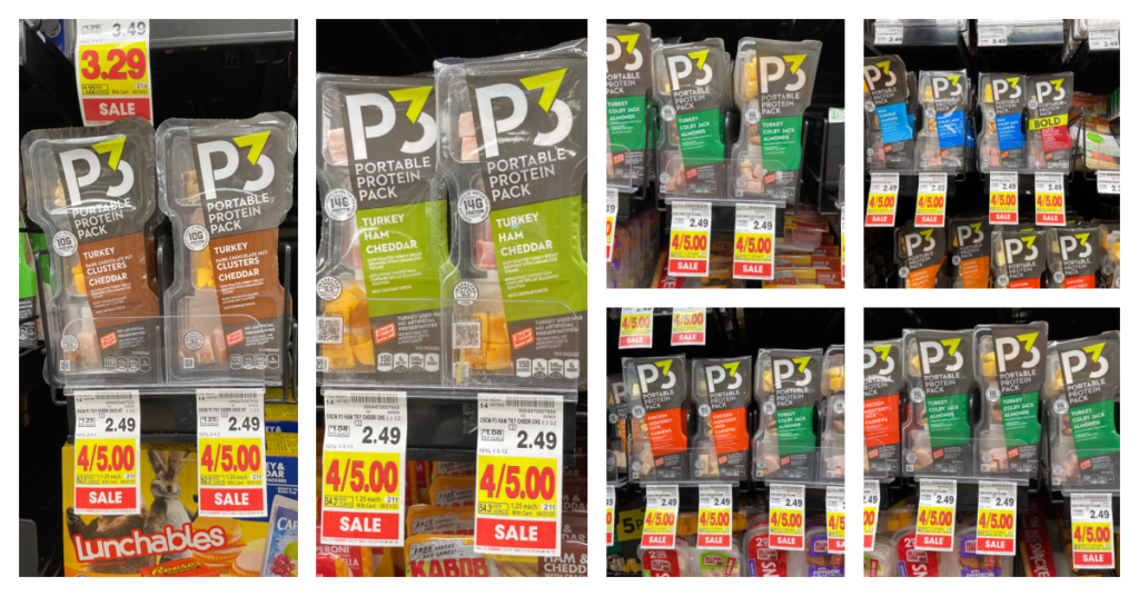 p3 Portable protein packs kroger shelf image