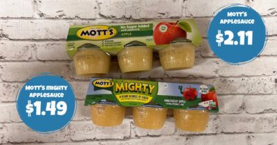 Mott's Applesauce Kroger Krazy