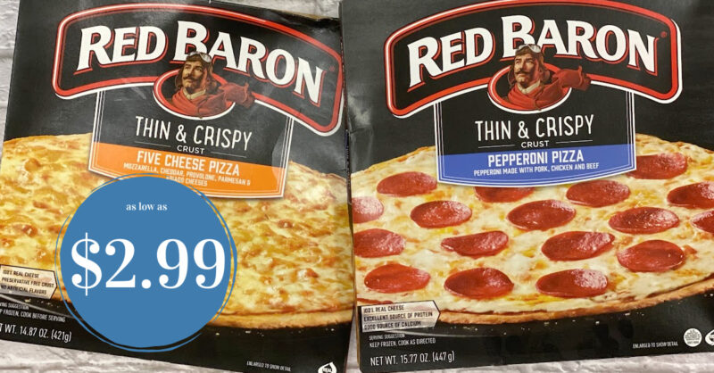 Red Baron Pizza kroger krazy