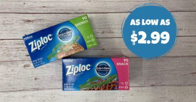 Ziploc Sandwich and Snack Bags Kroger Krazy