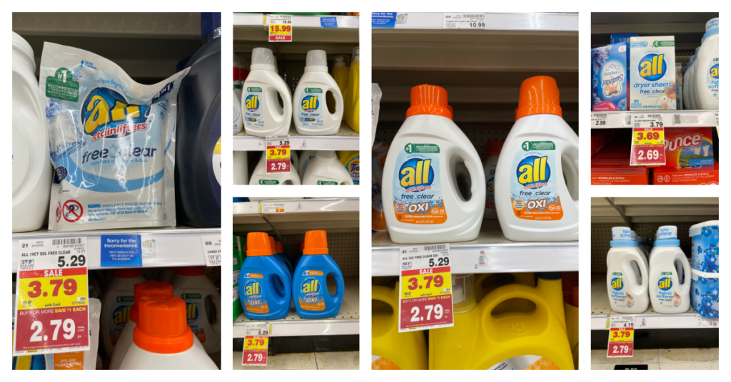 all laundry products kroger shelf image