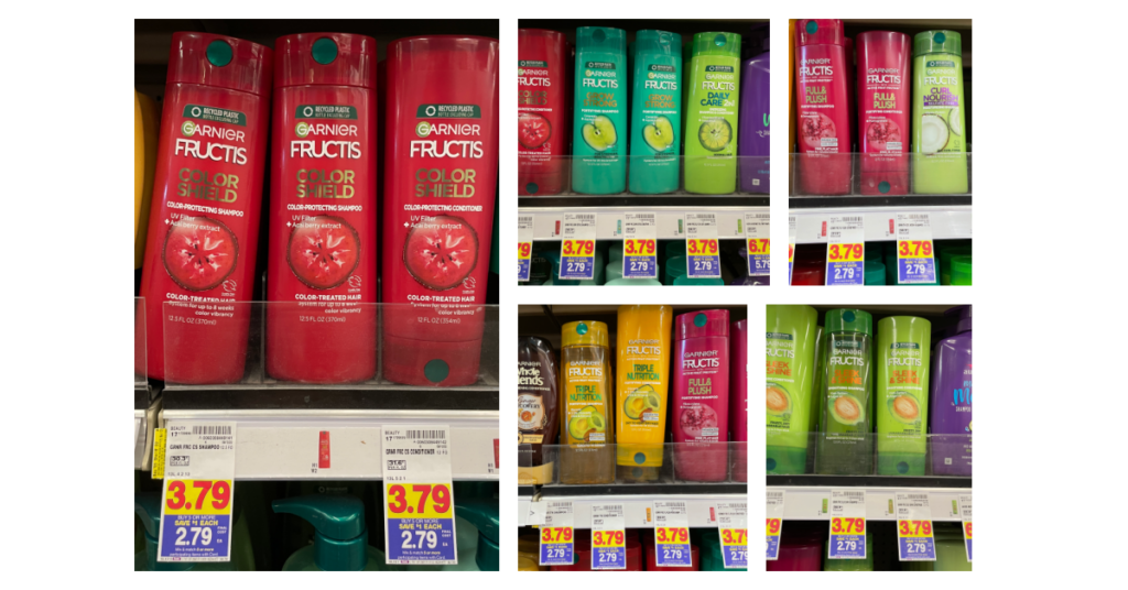 garnier fructis shampoo conditioner kroger shelf images
