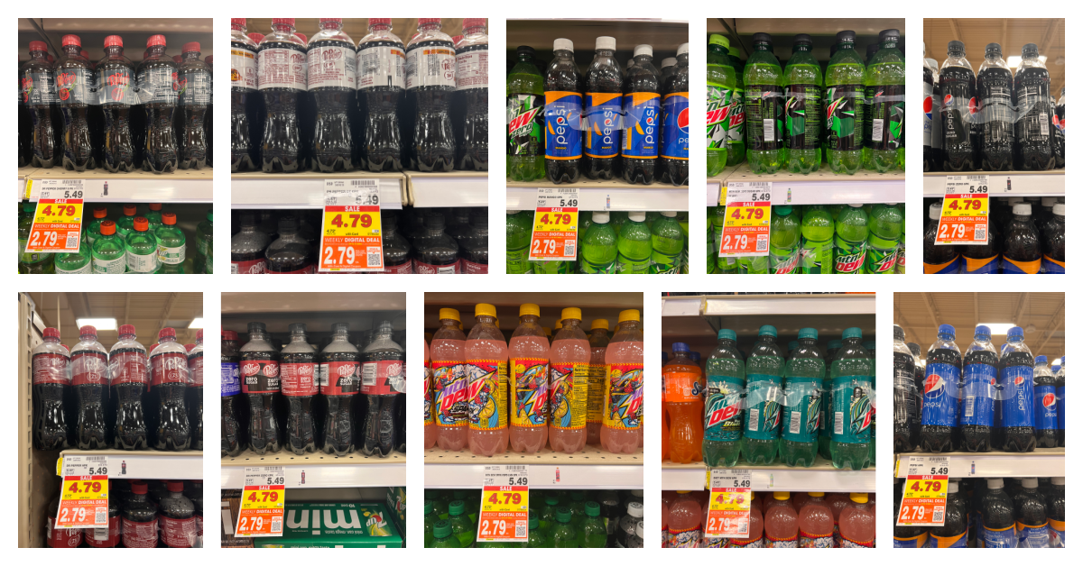 Pepsi, MTN Dew and Dr. Pepper 6 ct Bottles are $2.79 at Kroger ...