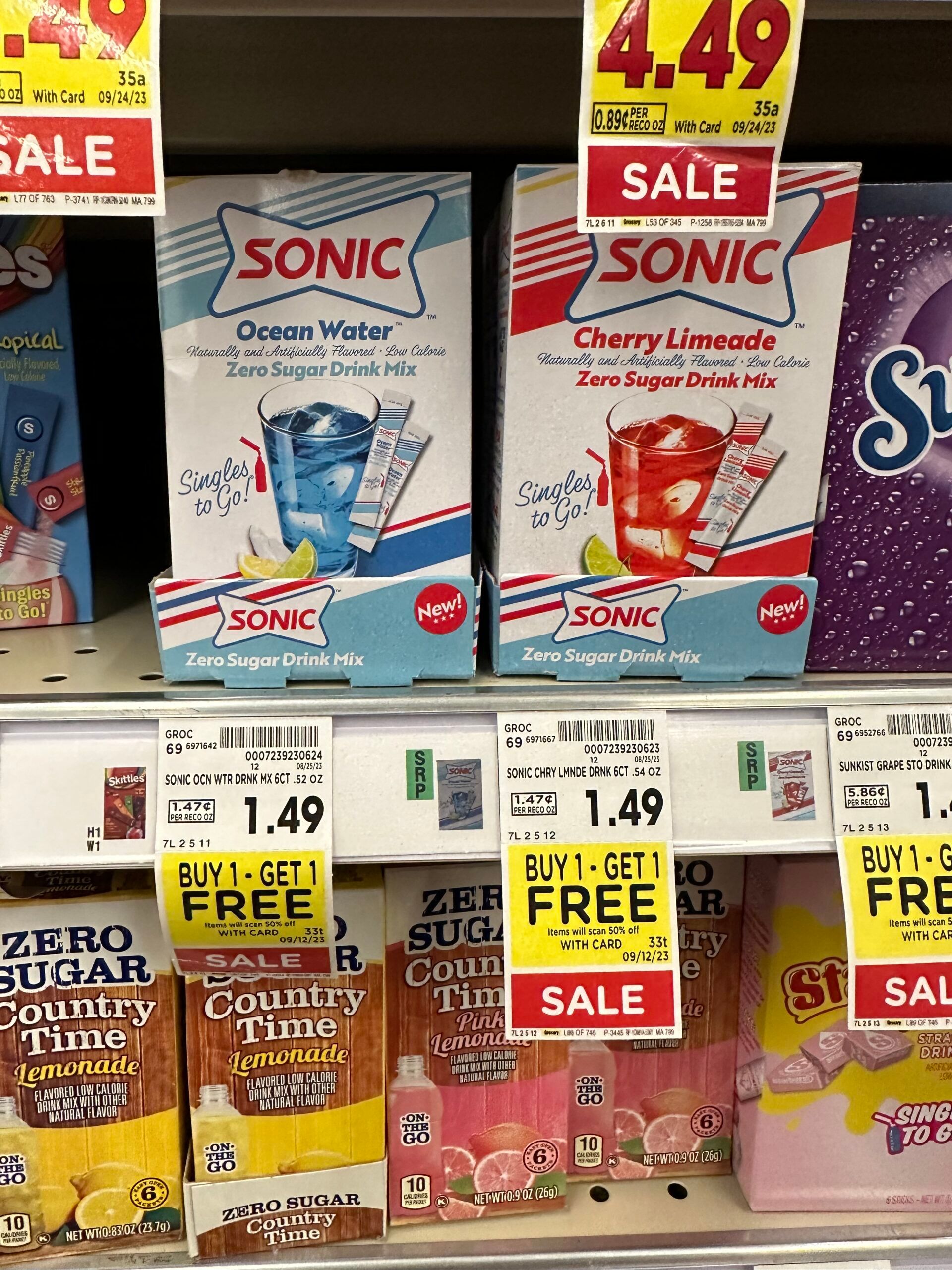 drink mixes kroger shelf image 1