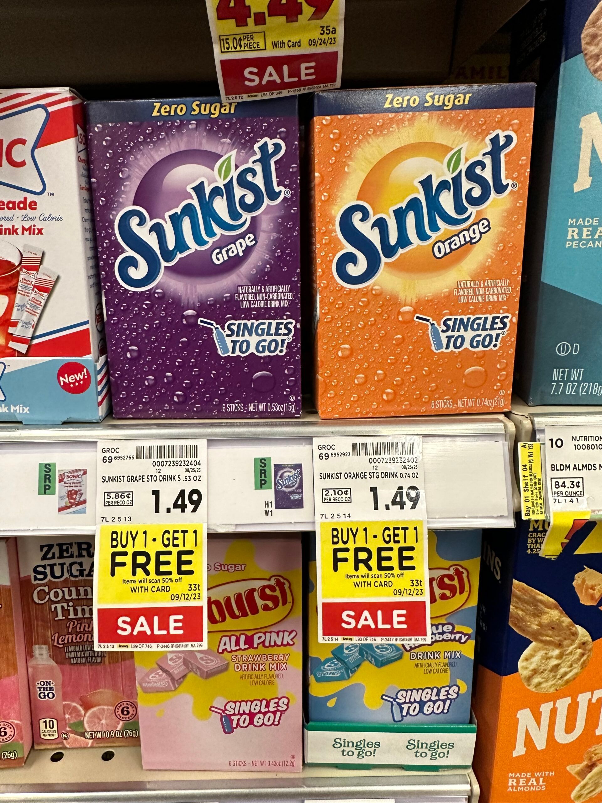 drink mixes kroger shelf image 2