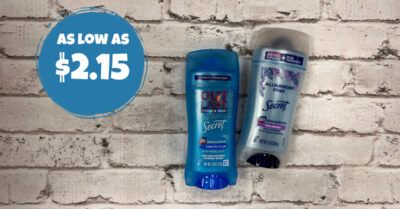 Secret Deodorant Kroger Krazy