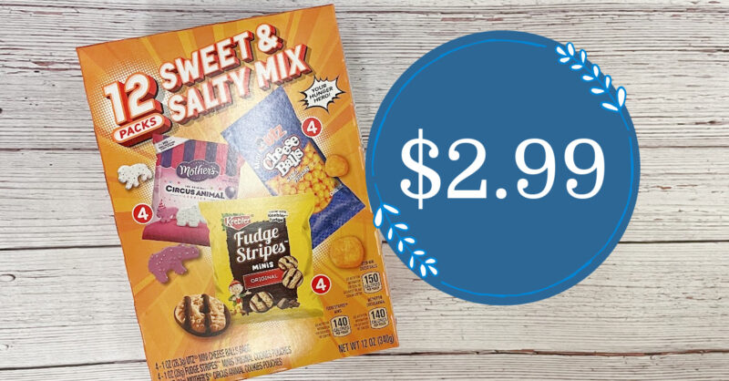 Sweet & Salty Mix Snack Packs with Utz, Keebler and Mother's Kroger Krazy