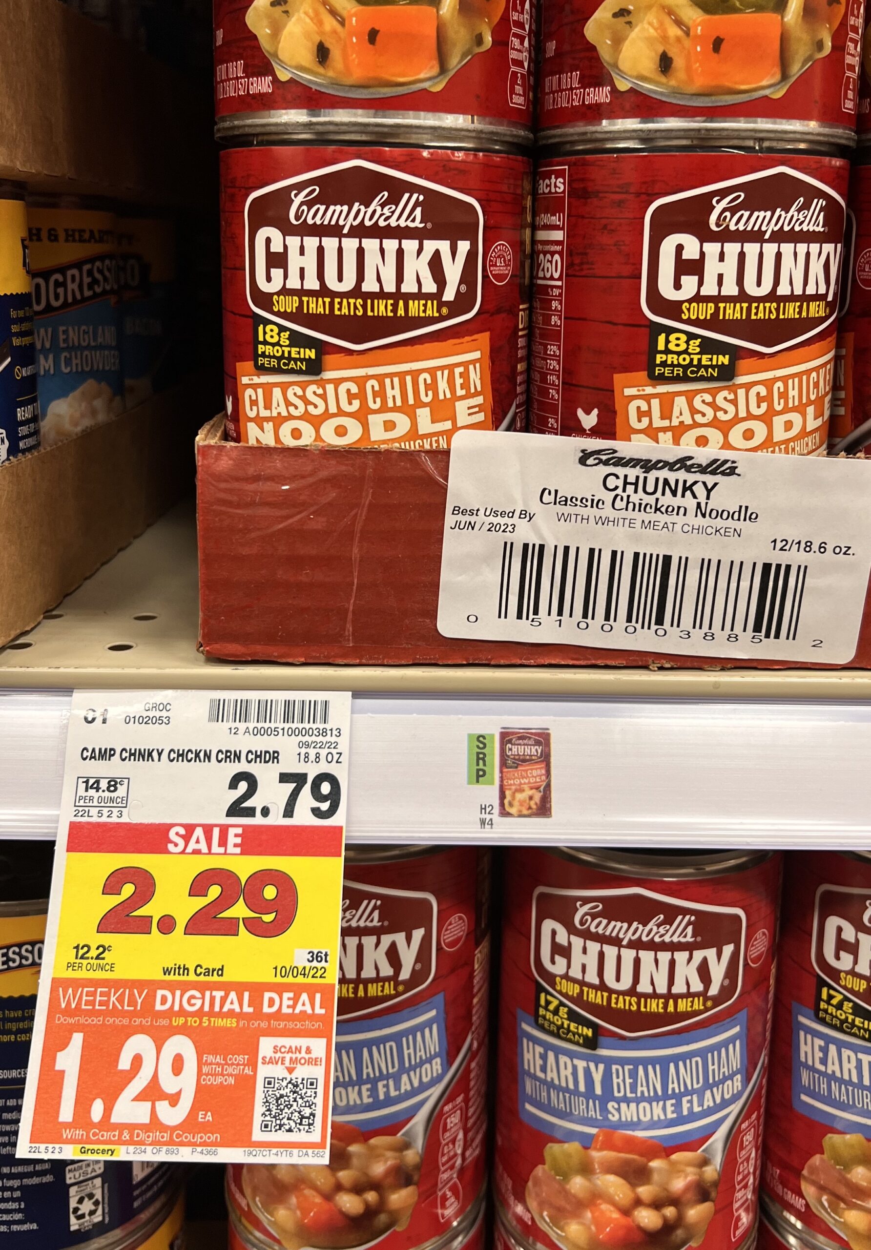 Campbell's Chunky Soups Kroger Shelf Image_11