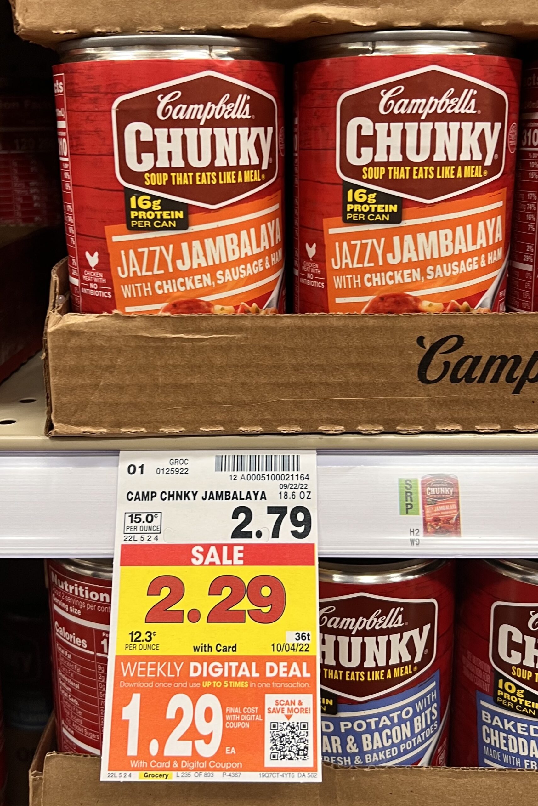 Campbell's Chunky Soups Kroger Shelf Image_12