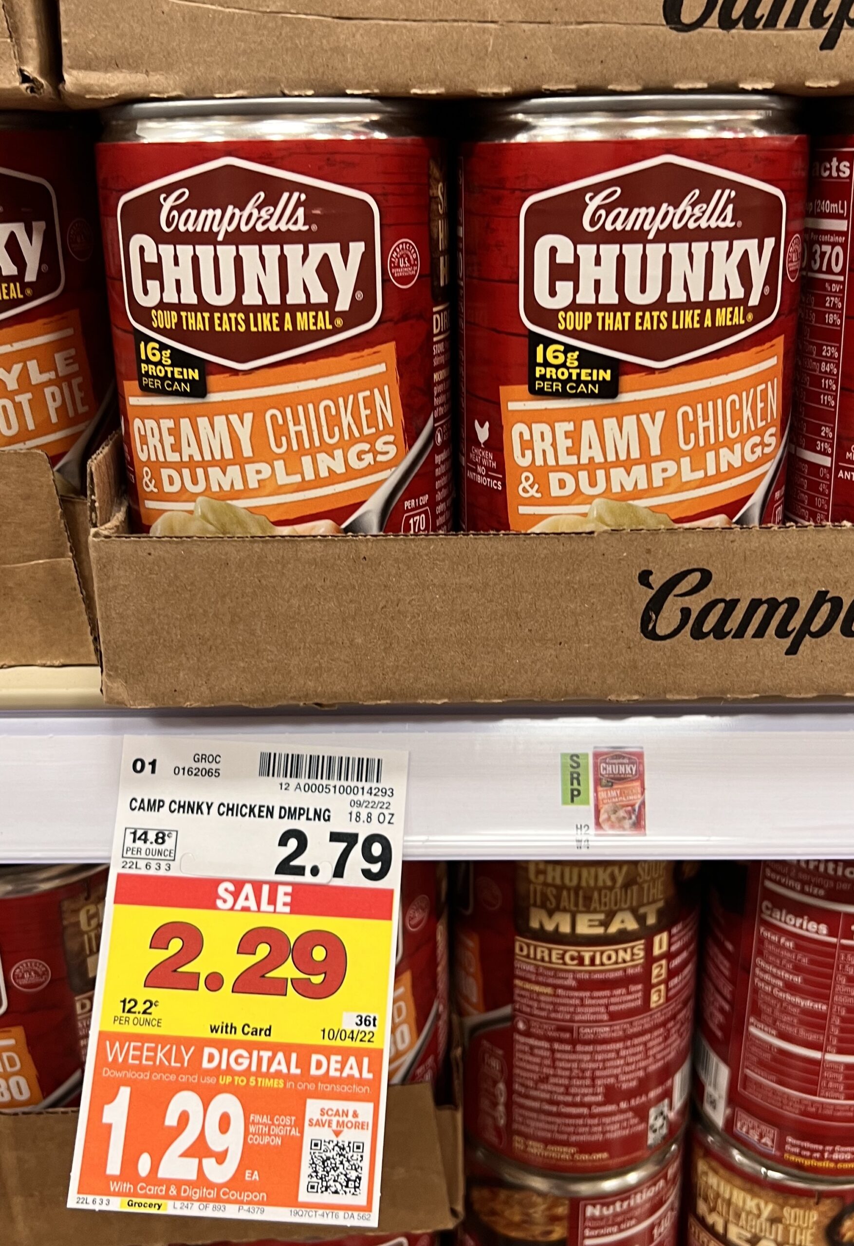 Campbell's Chunky Soups Kroger Shelf Image_9