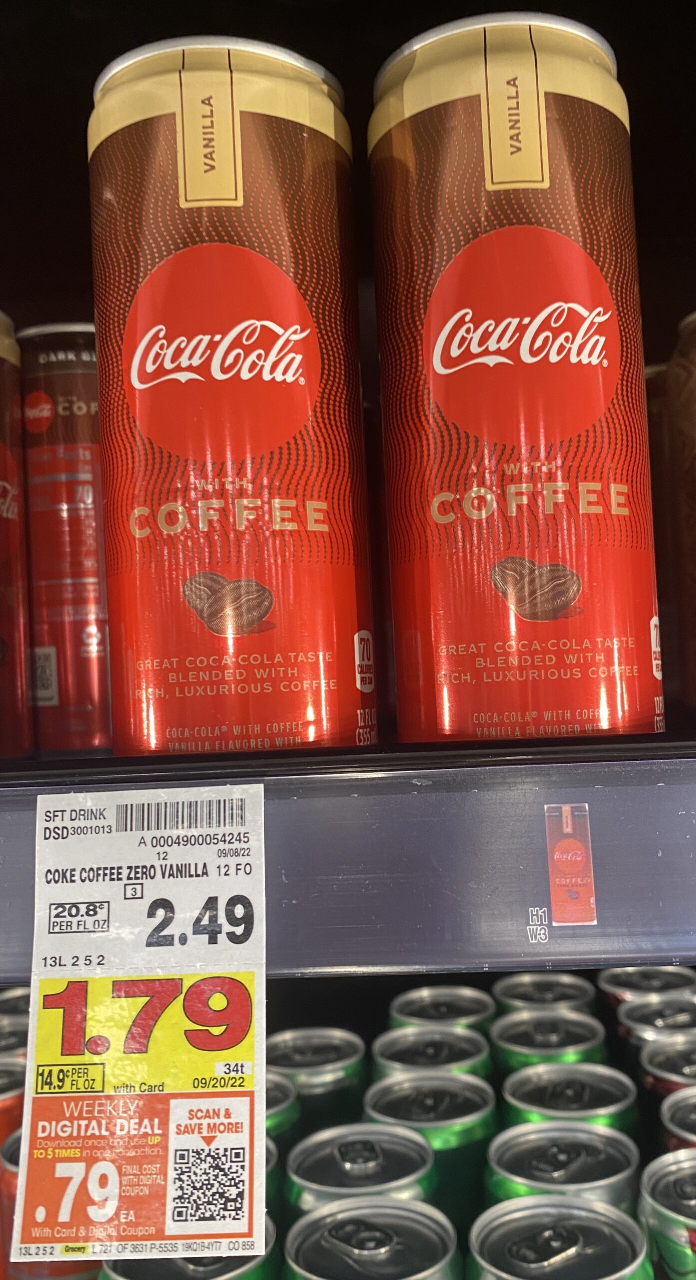 Coca Cola with Coffee Kroger Shelf Image_1