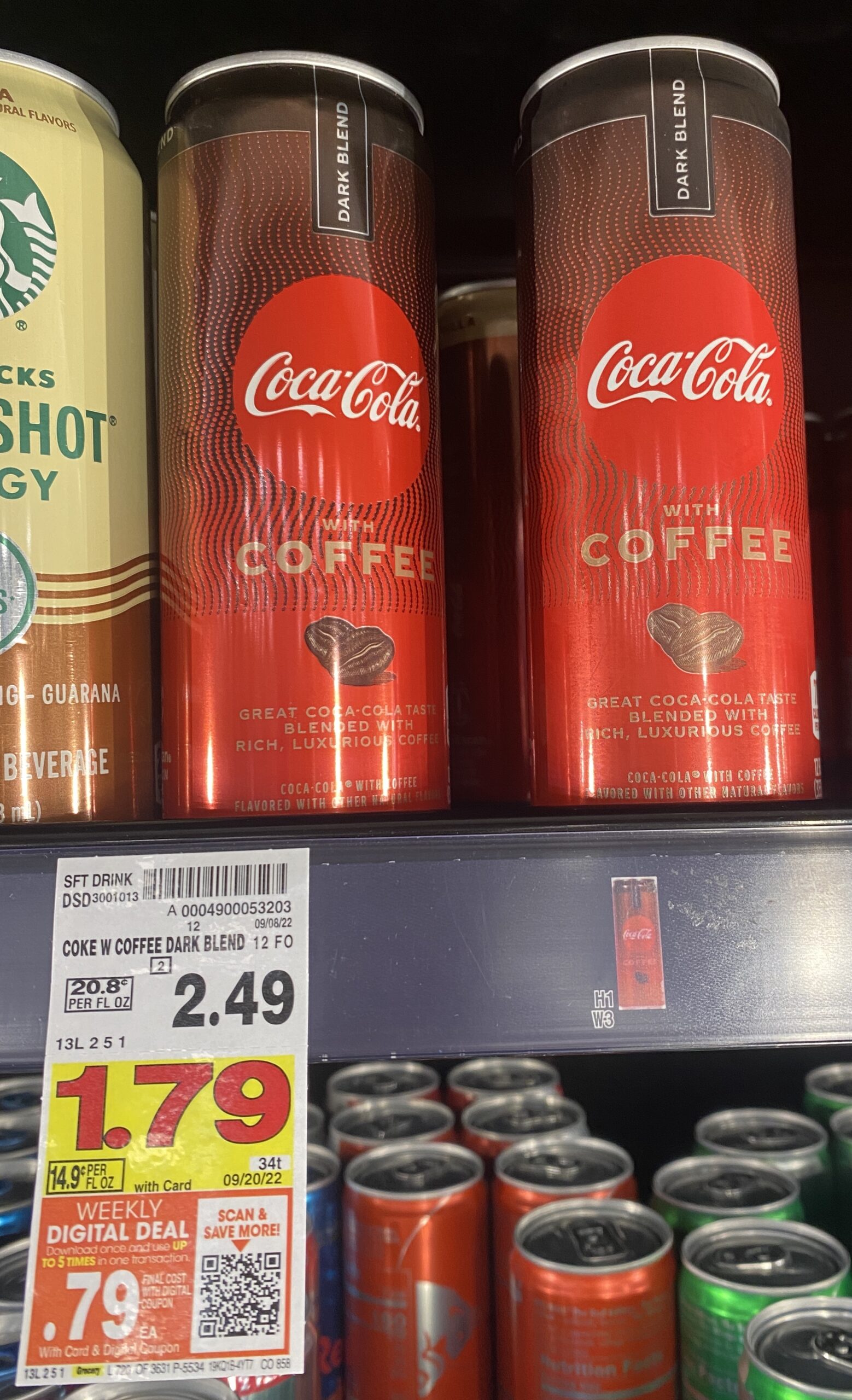 Coca Cola with Coffee Kroger Shelf Image_2