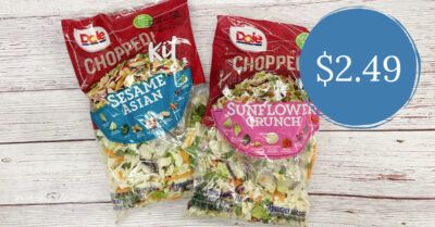 Dole Chopped Salad Kit Kroger Krazy