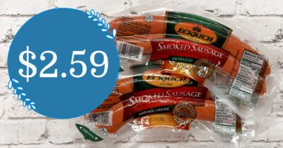 Eckrich Smoked Sausage Kroger Krazy