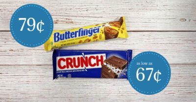 butterfinger, crunch bars kroger krazy