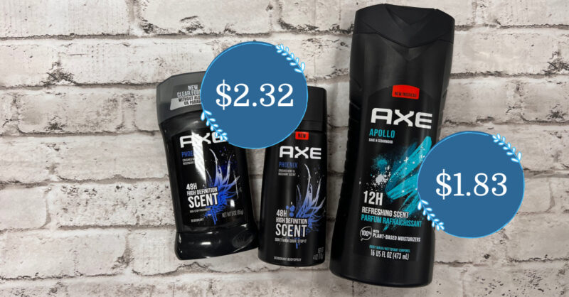 Axe Body Wash and Deodorant Kroger Krazy