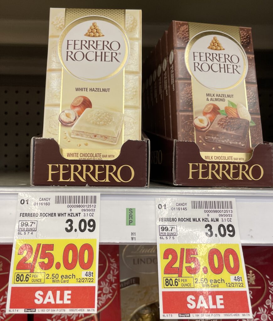 Ferrero Rocher Kroger Shelf Image