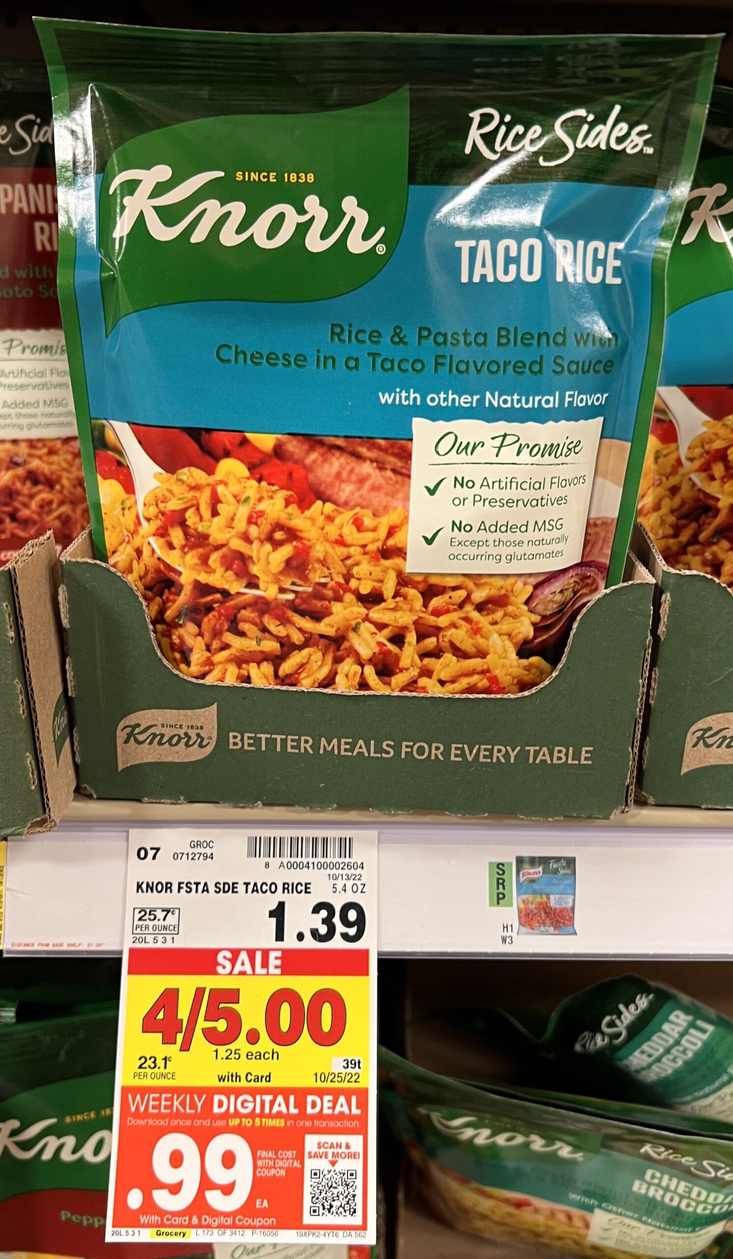 Knorr Rice Side Kroger Shelf Image_3