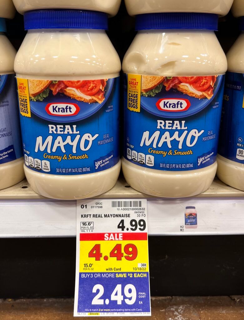 Kraft Mayo ONLY $2.49! - Kroger Krazy