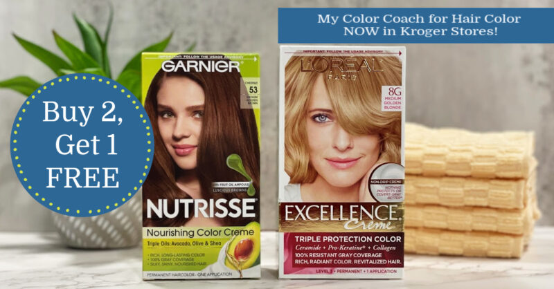 Loreal and Garnier Hair Colors Kroger Krazy