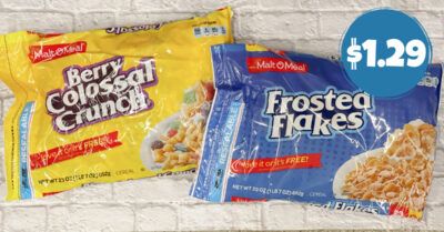 Malt O Meal cereal kroger krazy
