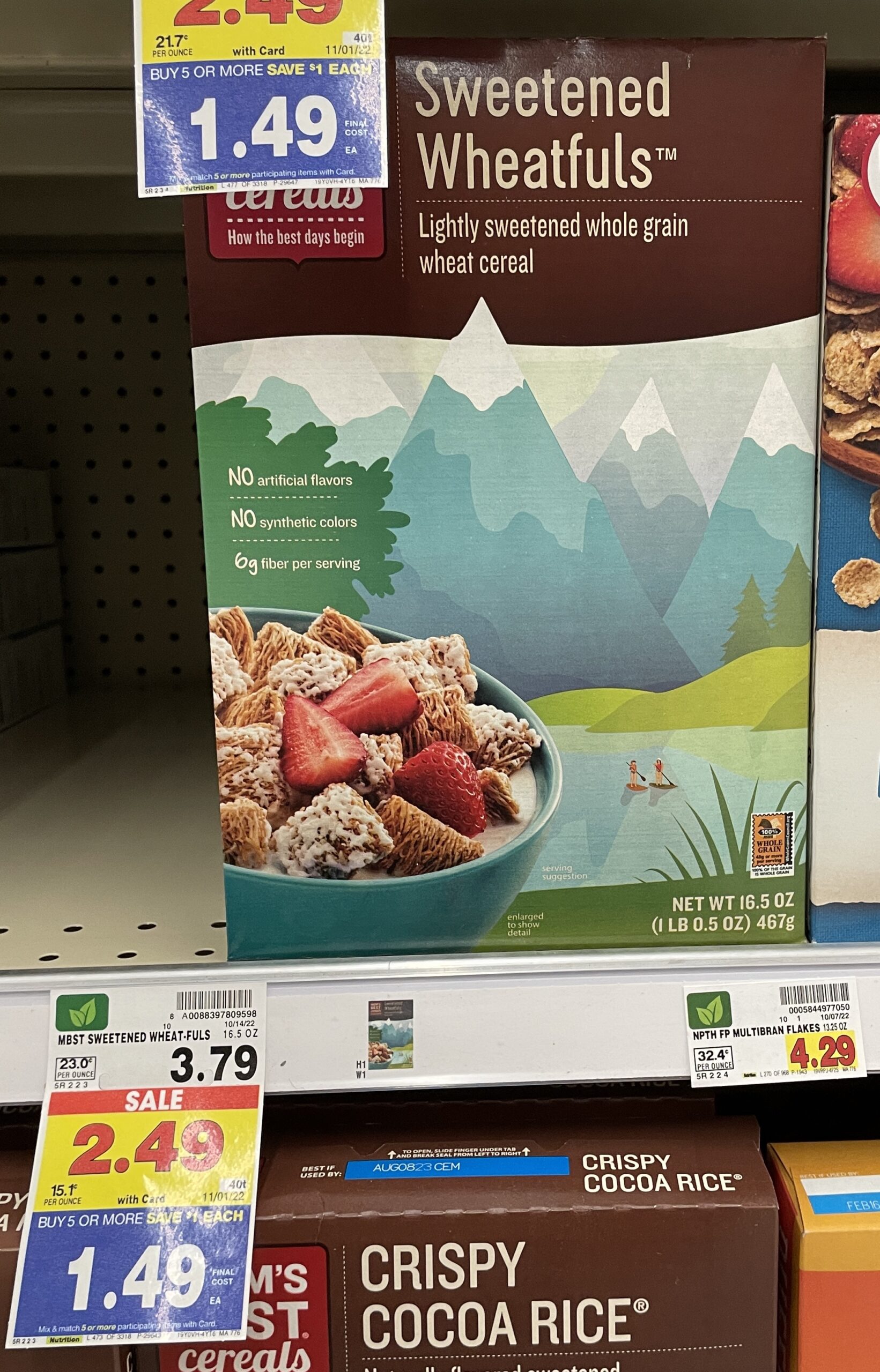 Mom's Best Cereal Kroger Shelf Image_6