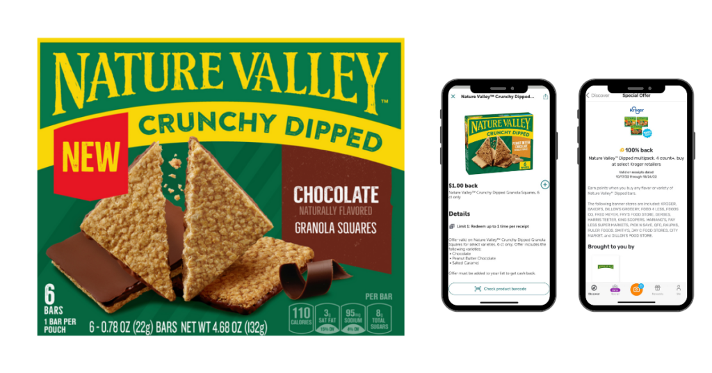 Nature Valley Crunchy Dipped Bars Kroger