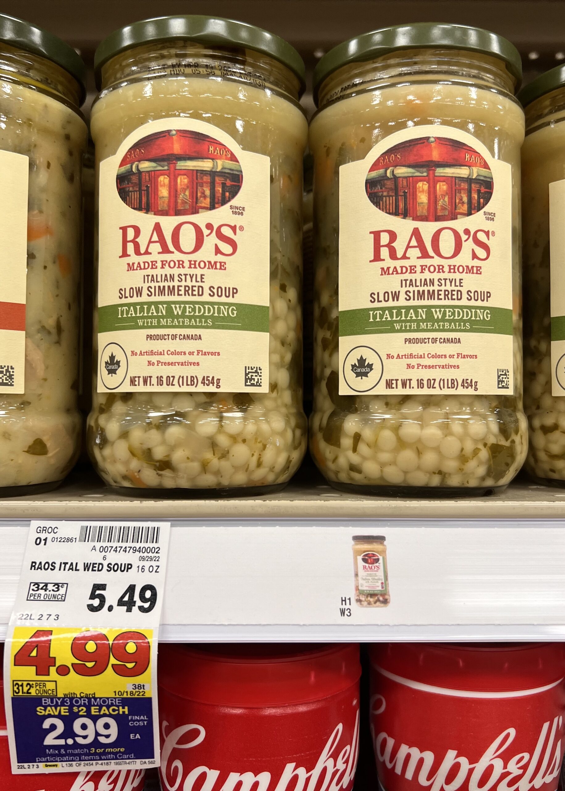 Rao's Soups Kroger Shelf Image_3