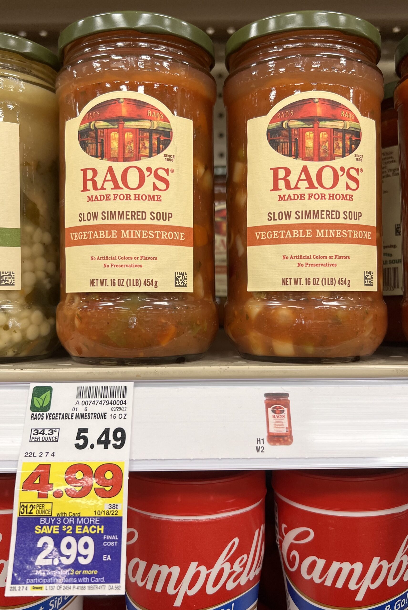 Rao's Soups Kroger Shelf Image_4