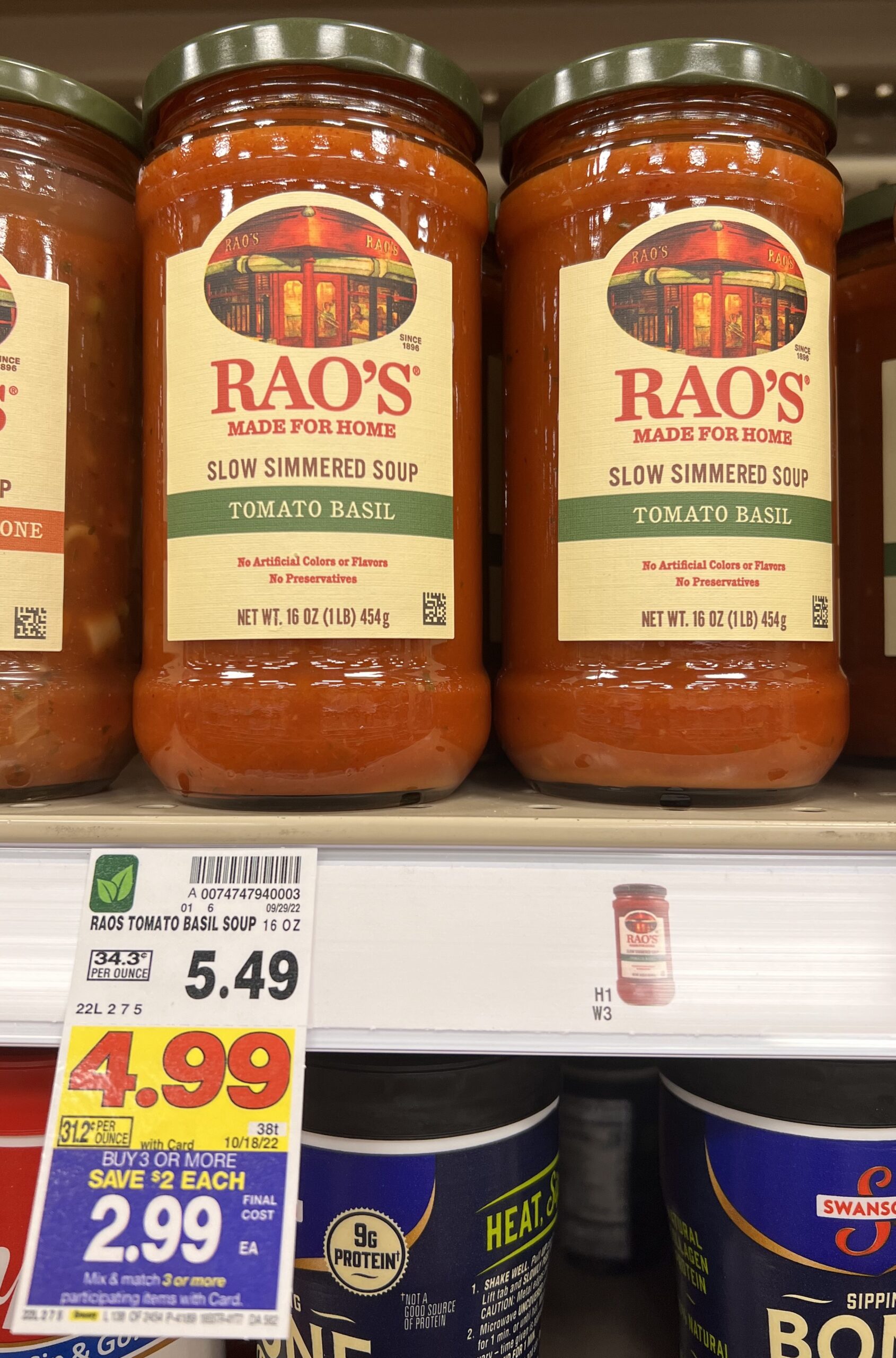 Rao's Soups Kroger Shelf Image_5