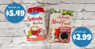 Splenda Monk Fruit Kroger Krazy