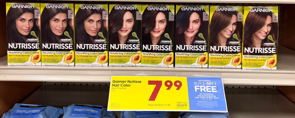 garnier nutrisse hair color kroger shelf image
