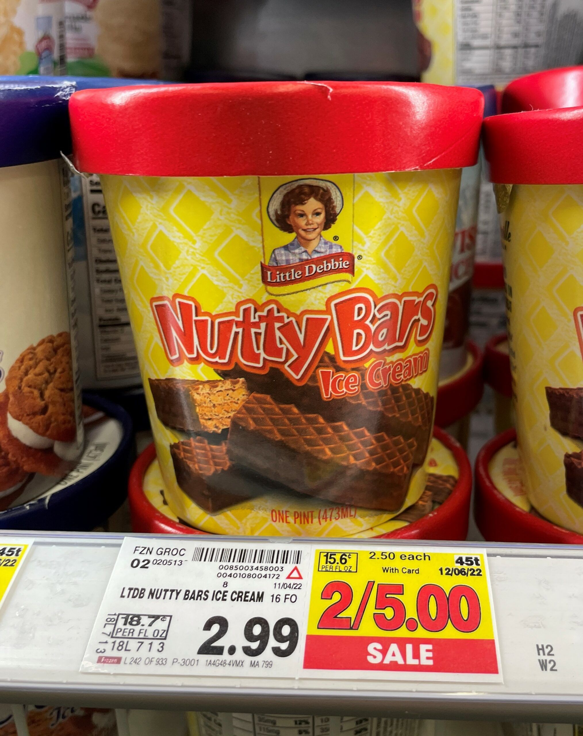 Little Debbie Ice Cream Kroger shelf image 1