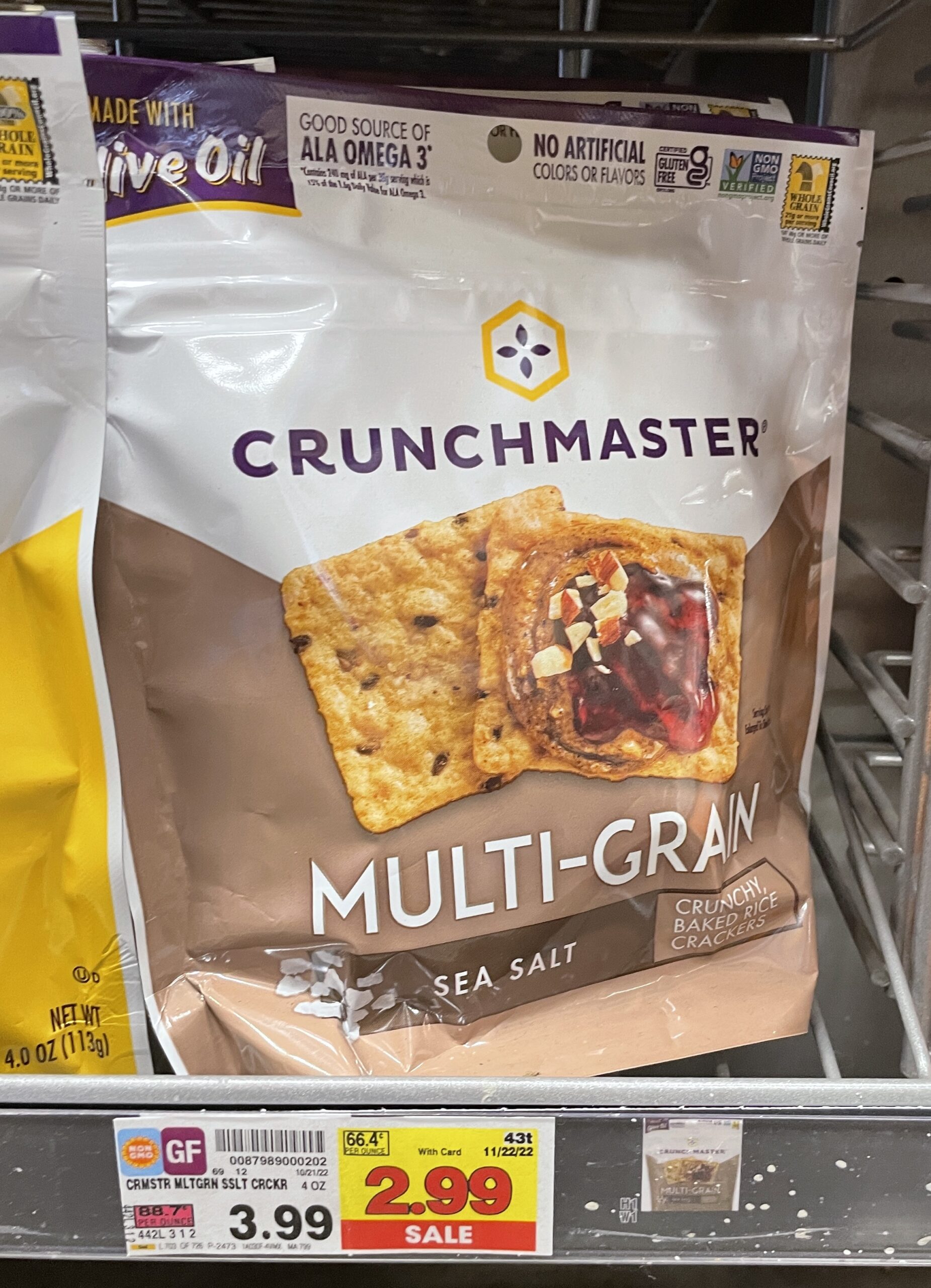 crunchmaster crackers kroger shelf image_4