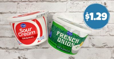 kroger sour cream and dips kroger krazy.