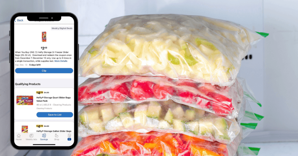 Hefty Slider Bags Kroger Coupon