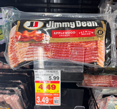 Jimmy Dean Bacon Kroger Shelf Image