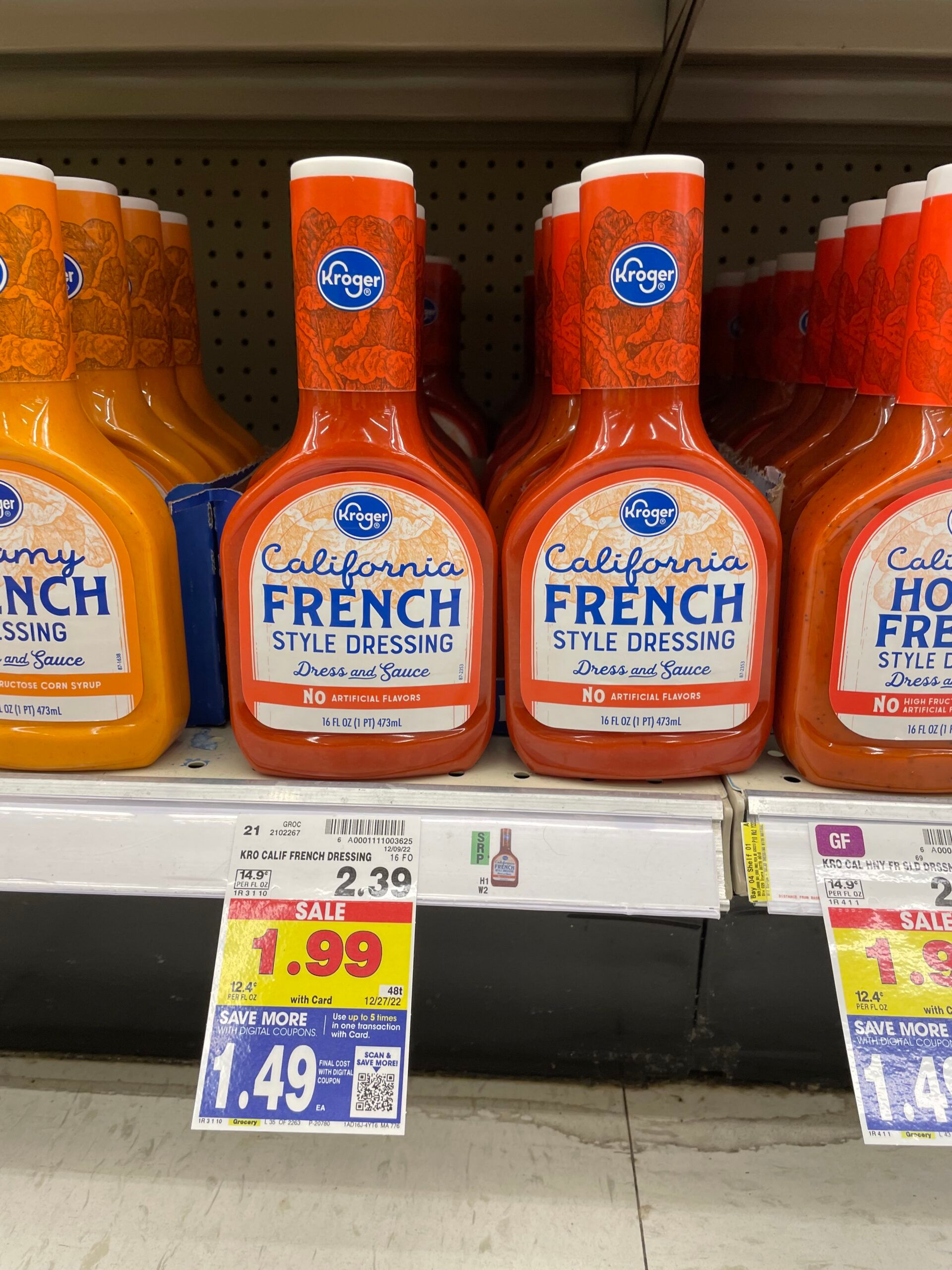 kroger dressing kroger shelf image 5