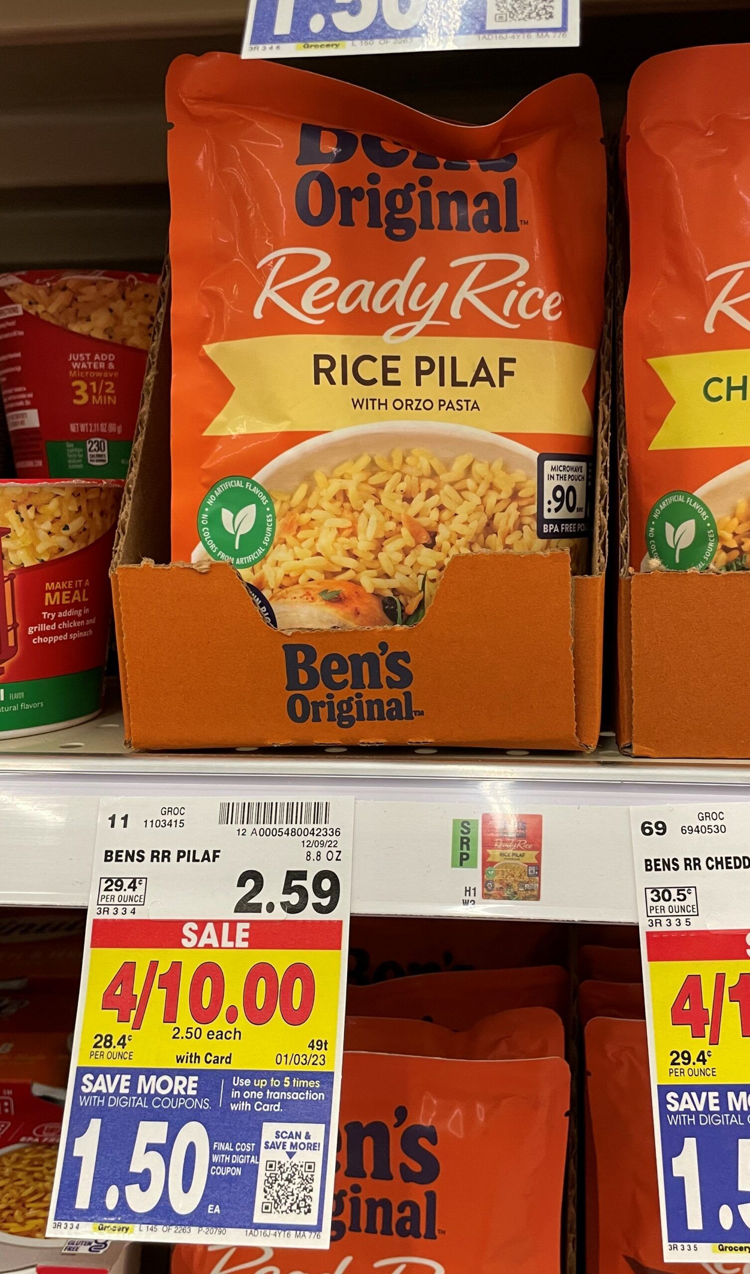 ben's ready rice kroger shelf image 6