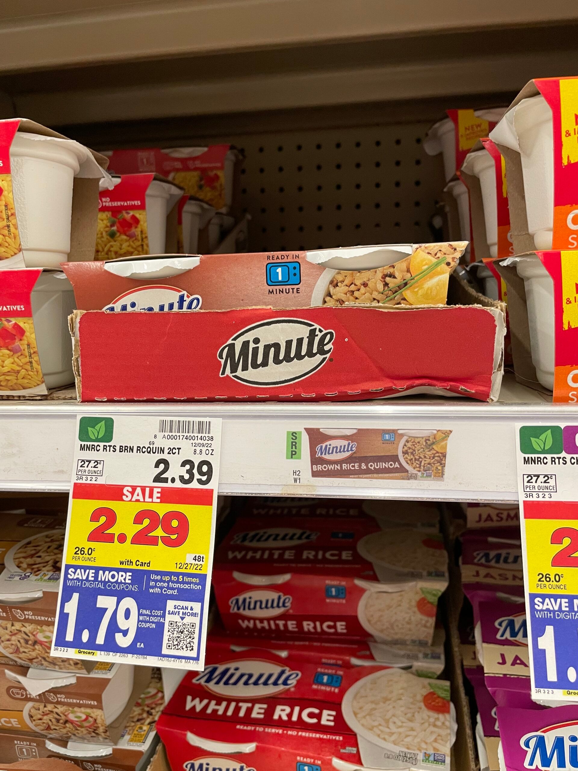 minute rice kroger shelf image 7