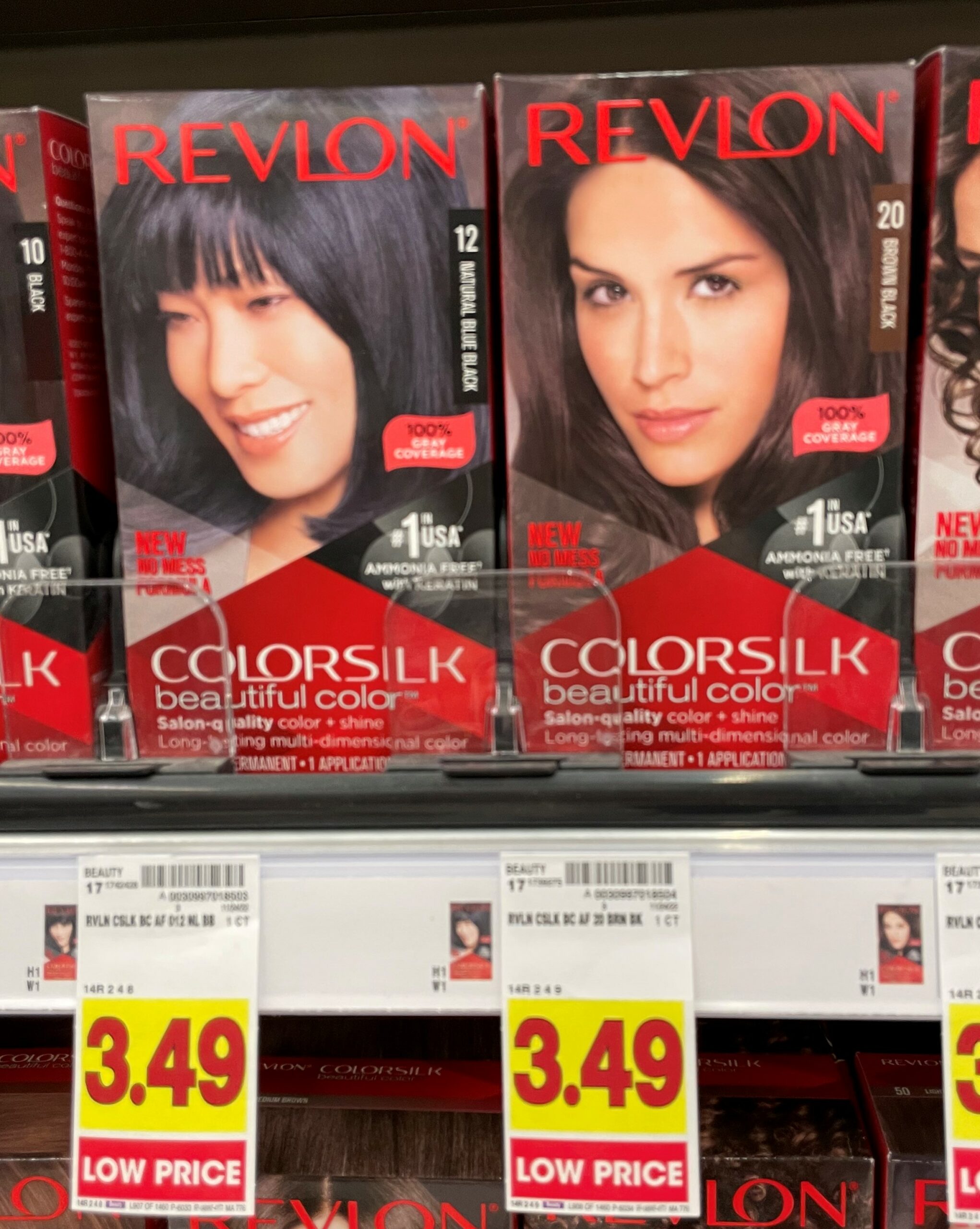 revlon hair color kroger shelf image1